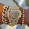 18K Gold Drip Watch - Image 6