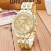 18K Gold Diamond Face Watch 2 - Image 7