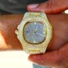 18K Gold Drip Watch - Image 3