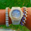 18K Gold Drip Watch - Image 5