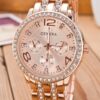 18K Gold Diamond Face Watch 2 - Image 9